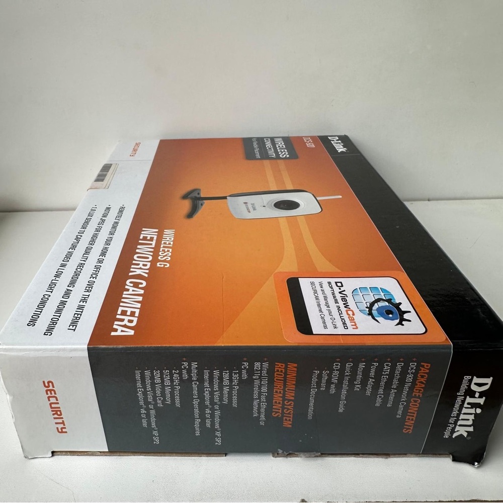 D-Link Wireless Security System Wireless Camera Open Box Only - Picture 4 of 6